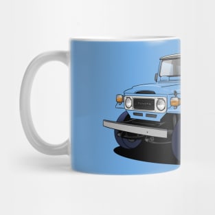 Toyota Land Cruiser FJ40 truck in blue Mug